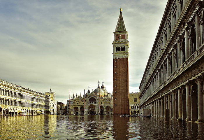 Plaza de San Marcos en Venecia